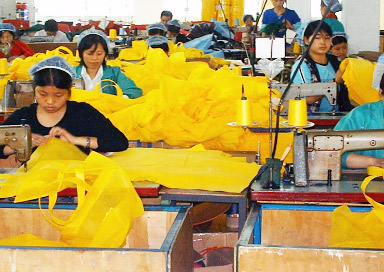 海外縫製工場